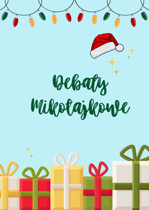 Debaty mikołajkowe logo