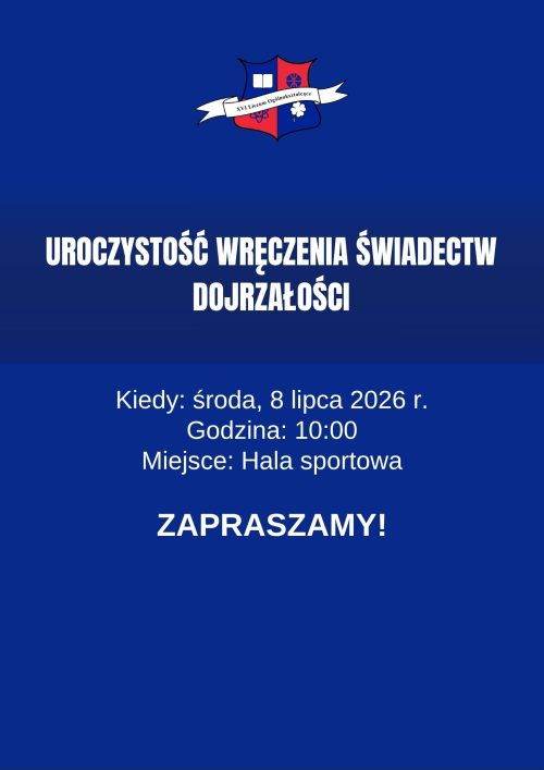 Zakończenie roku szkolnego 20252026 (Plakat (A3, w pionie))